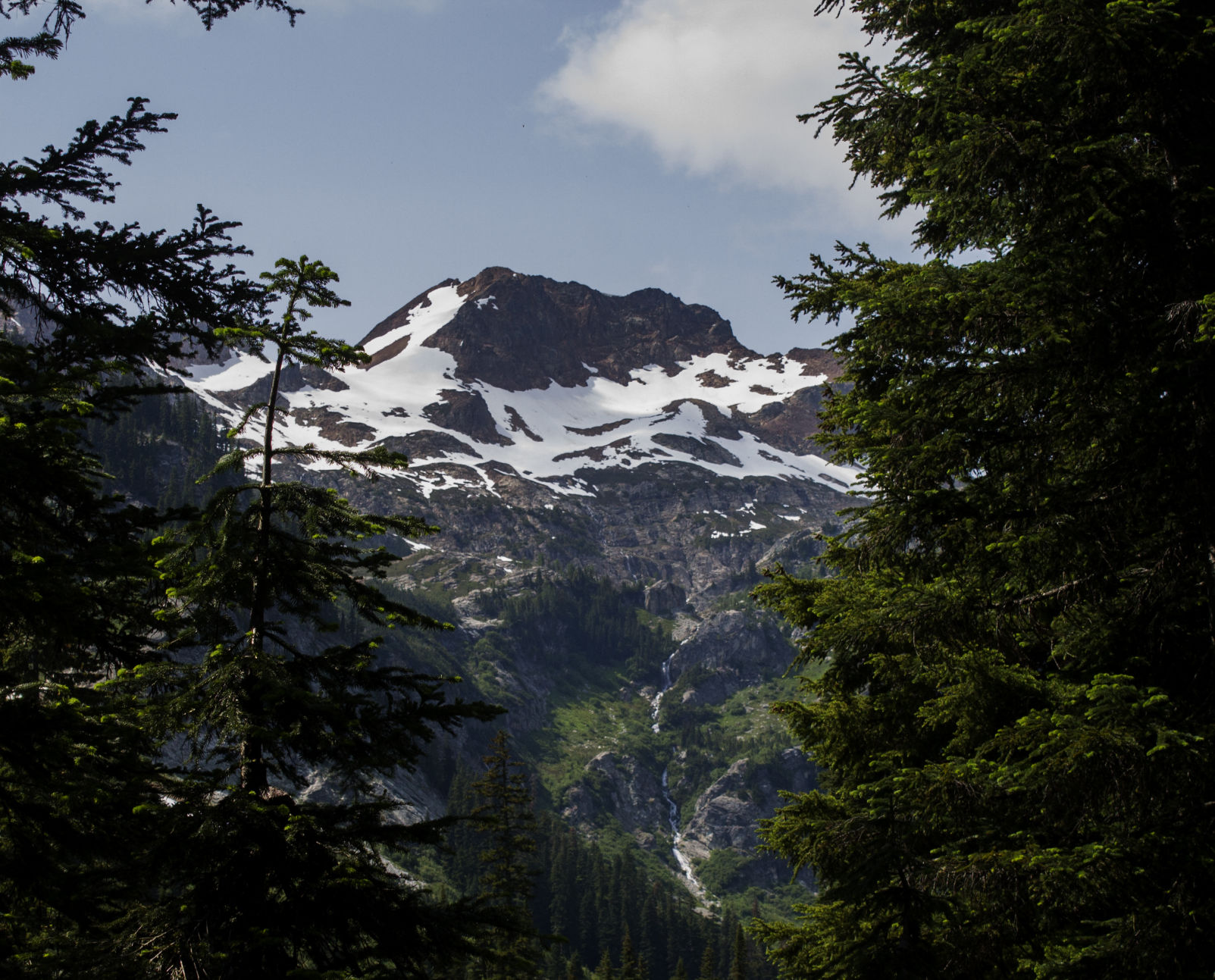 East slope of Chiwawa Mountain through the trees.jpg